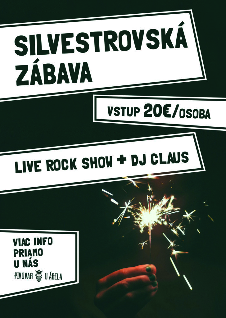 Silvester party U ábela
craft beer
beer bratislava